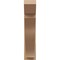 Ekena Millwork 8-in W x 34-in D x 34-in H Funston Slat Rough Cedar Woodgrain TimberThane Outlooker, Primed Tan OUTUR080X34X34FST24RCPR - alternate 6